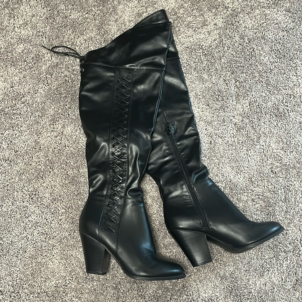 Knee high boots